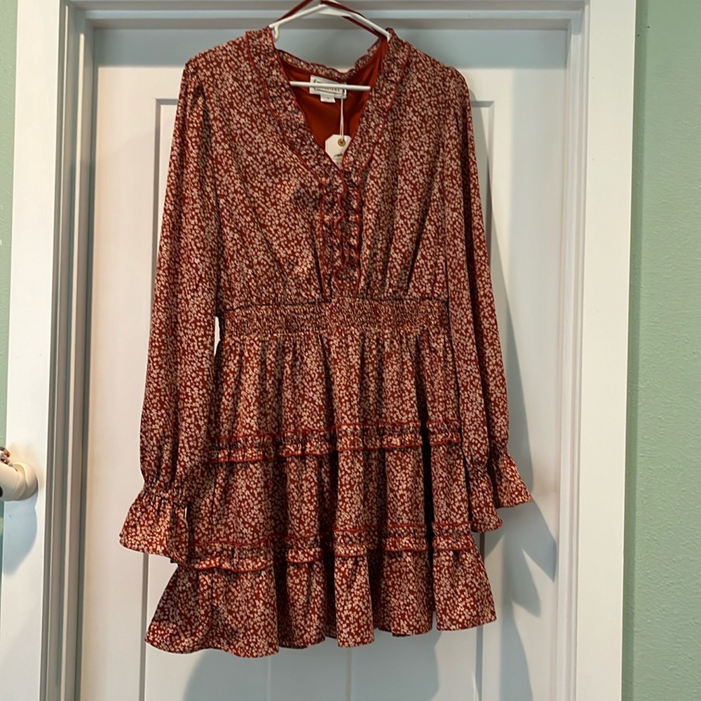 NWT womens large floral dress